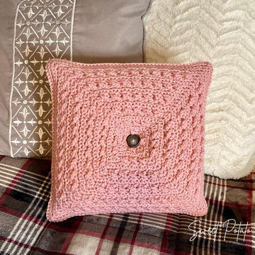 Twist of Serenity Pillow Cover