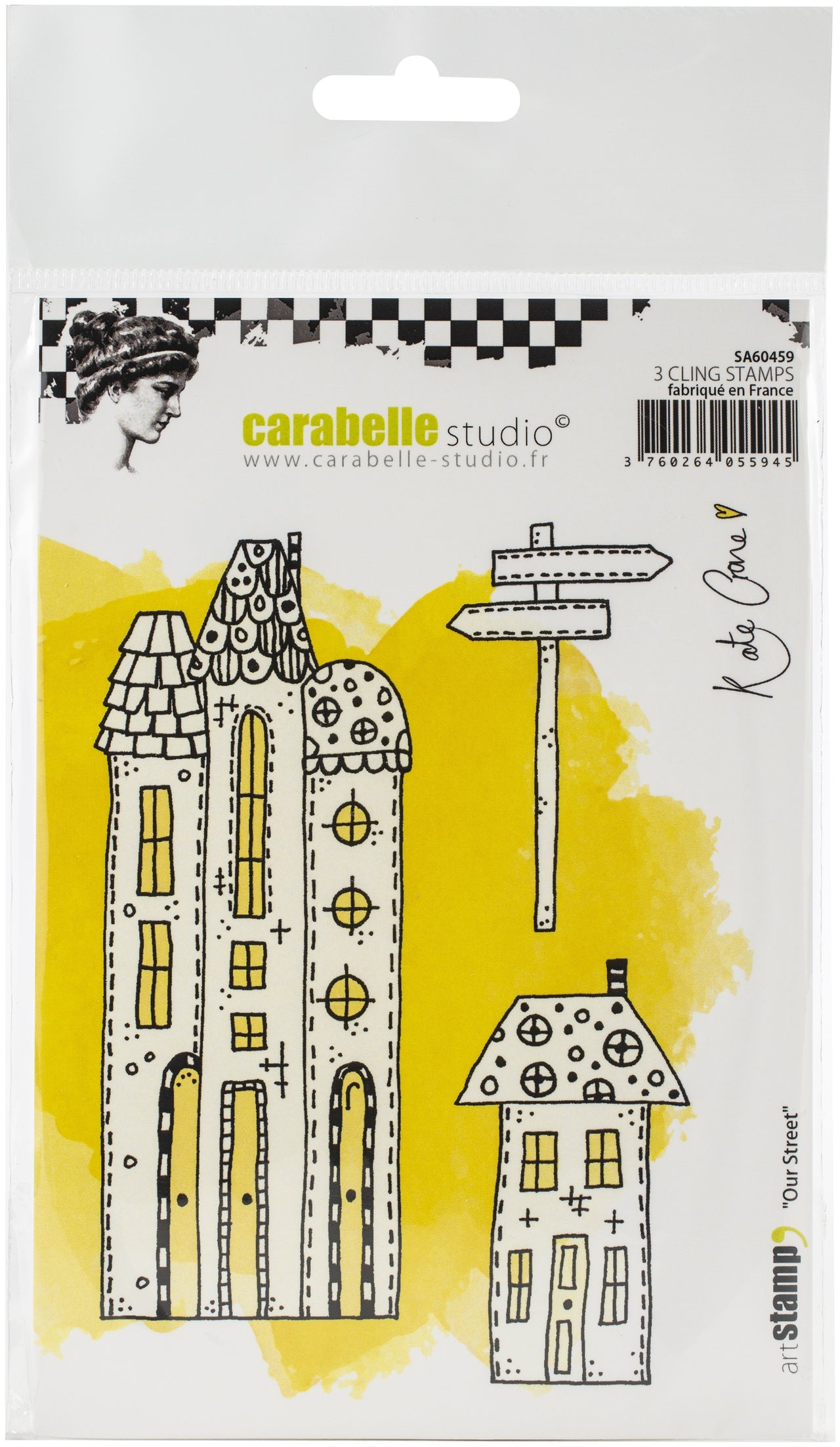 Carabelle Studio Cling Stamp A6 By Kate Crane - Our Street