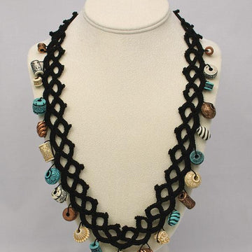 "Faux" Tatted Necklace
