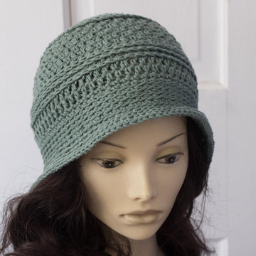 Linen Sun Cloche