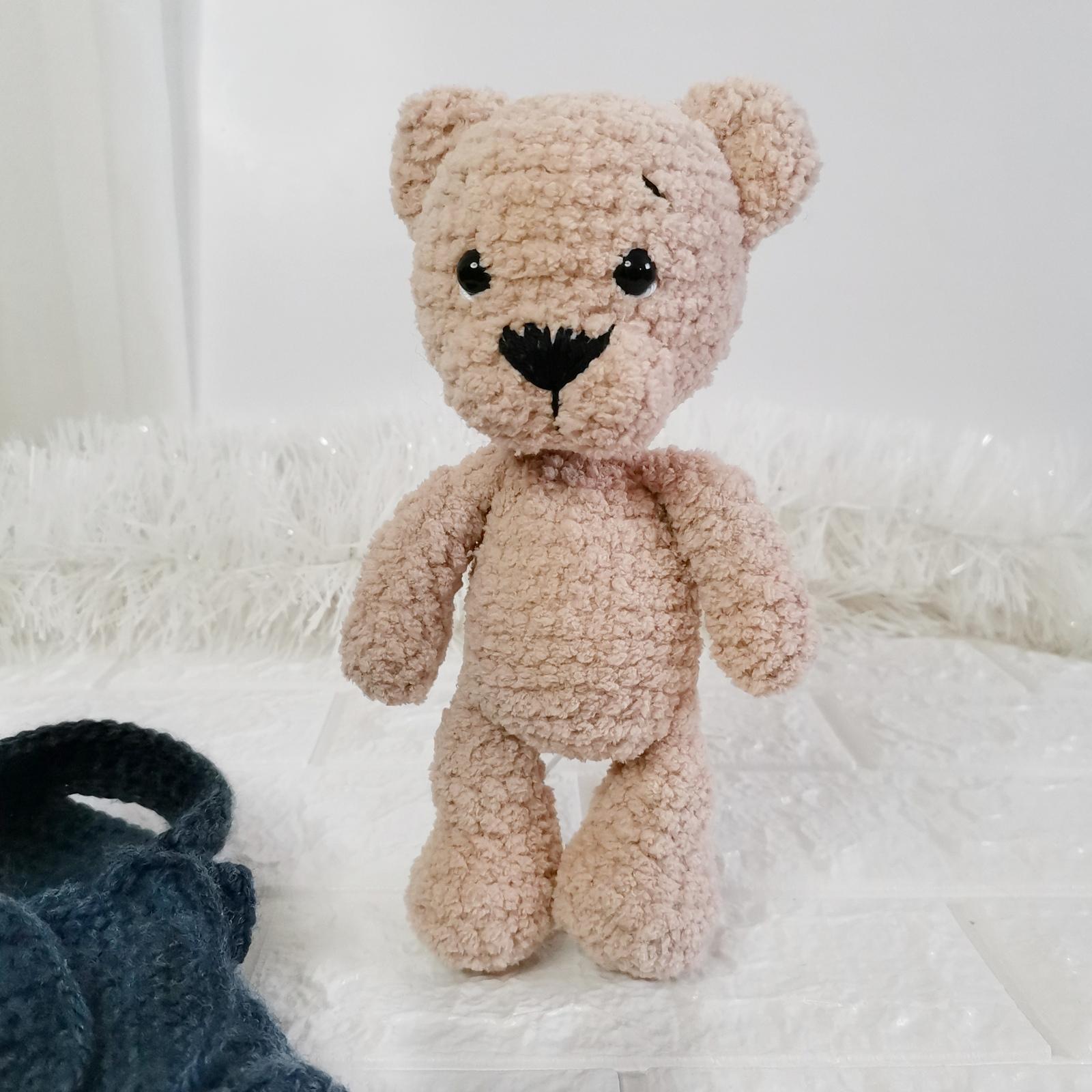 Plush Teddy Bear Duo 2in1 Crochet Pattern