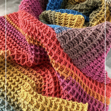 Waffle Whispers Blanket
