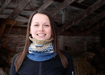 Checked Barn Cowl