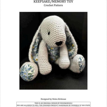 Bunny Rabbit Memory Keepsake / Toy