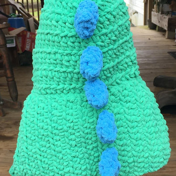 Stegosaurus Hooded Scarf