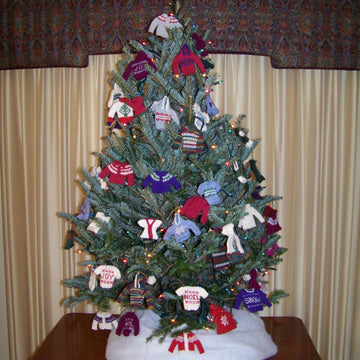 Christmas Tree Ornament Tiny Noel Hoodie