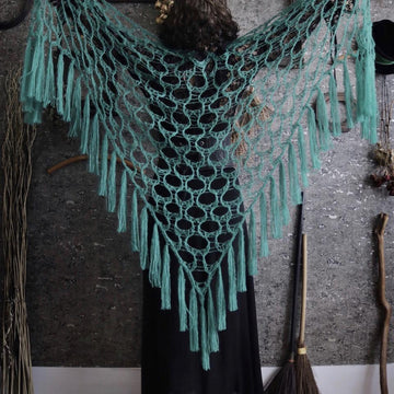Widow's Web Shawl