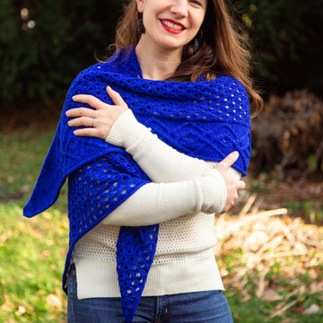 Twelve-Bar Blues Shawl