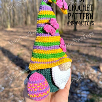 Spring Easter gnome (boy 3)
