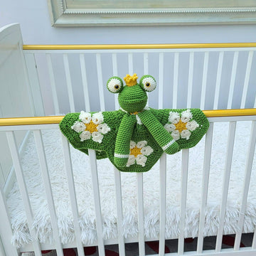 Froggy The Frog Lovey Baby Comforter