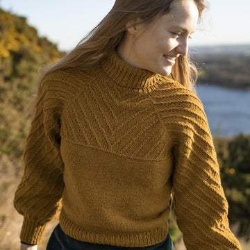 Dryad Sweater Top down
