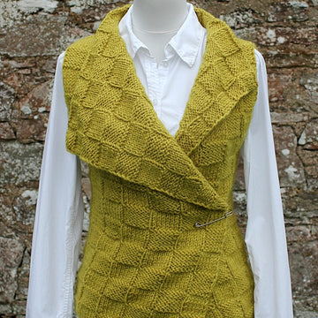 Sorbet wrap / sleeveless jacket