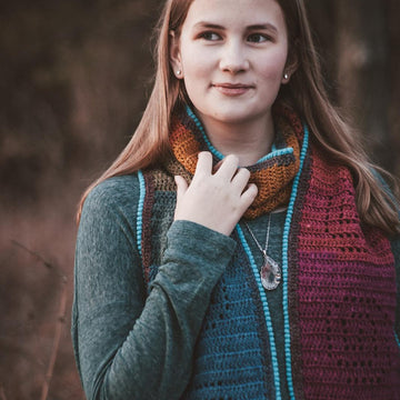 Sweeping Swirls Scarf