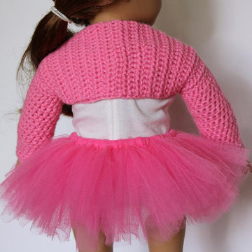 Ballet Shrug for American Girl or 18 inch doll