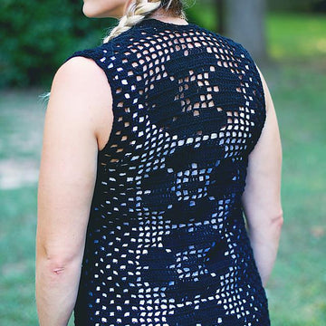 Flower Lace Vest