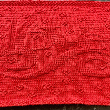Nr. 472 Love with hearts 89 stitches
