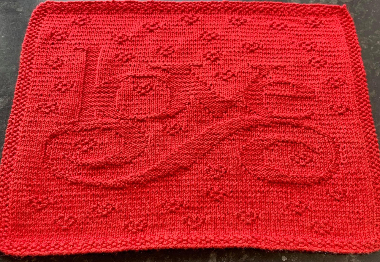 Nr. 472 Love with hearts 89 stitches