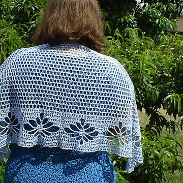 Jaali Crocheted Shawl Variations