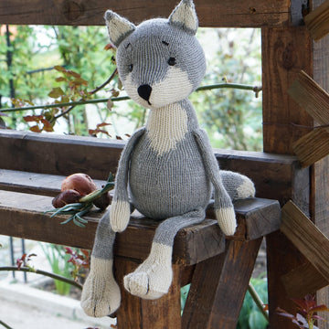 Fox or Wolf Toy - Knitting Pattern