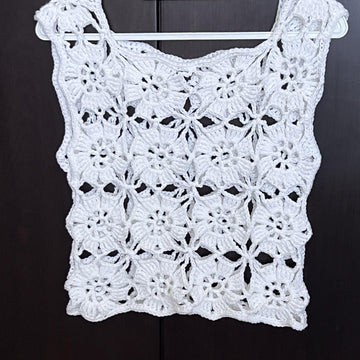 Summer crochet vest