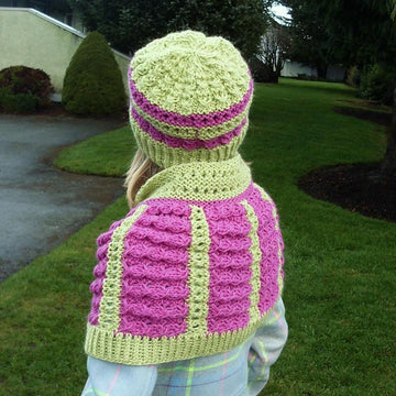 Sweet Peas - Hat/Cowl Set