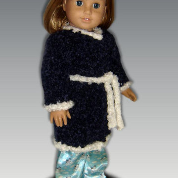 Bathrobe for American Girl and 18 inch dolls, 110