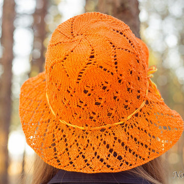 Knitted cotton Summer hat "Eline"