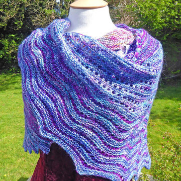 Crescent Steps Shawl KAL