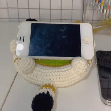 Kiwi Cat Ring Holder Crochet