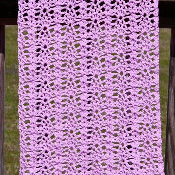 Tulip Fields Rectangle Shawl