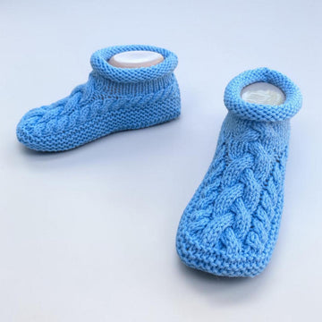 Cozy Cable Knit Slippers