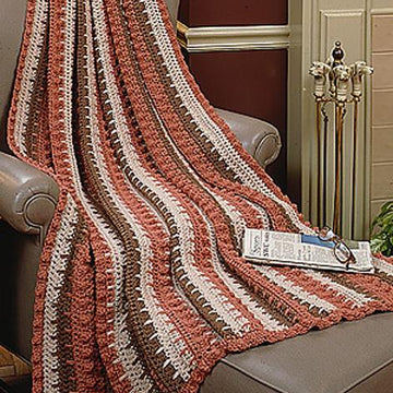 Long Double Crochet Stripes