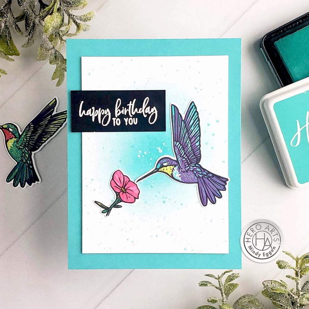 Hero Arts Color Layering Clear Stamps 4"X6" - Hummingbird