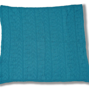 Textured Lap Throw in Cascade Yarns Pacific Chunky - C308 - Downloadable PDF