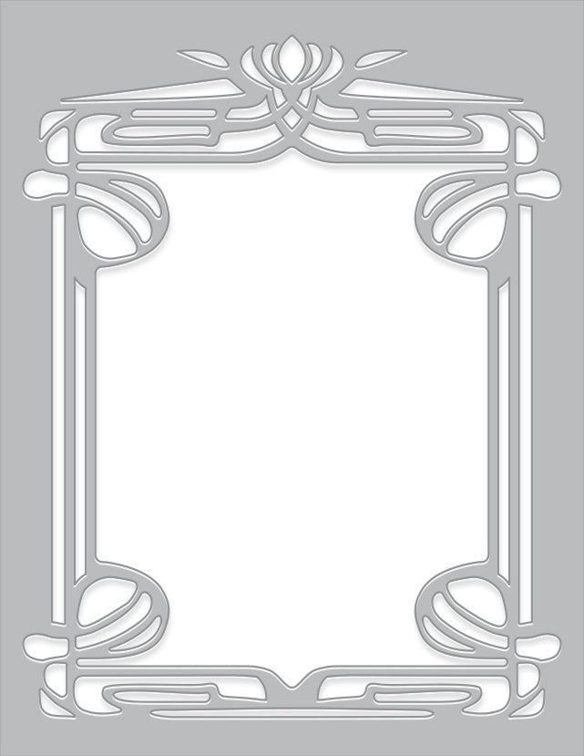 Hero Arts Fancy Dies - Vintage Window