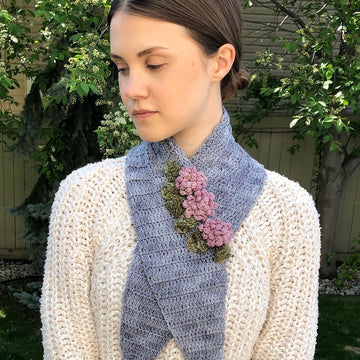 Floral Peony Scarf