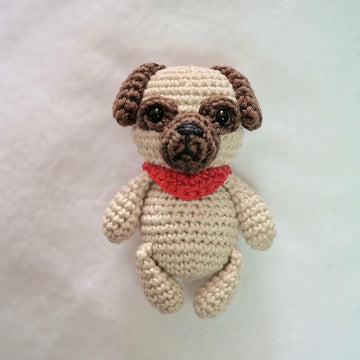 Pug Dog Bag Charm