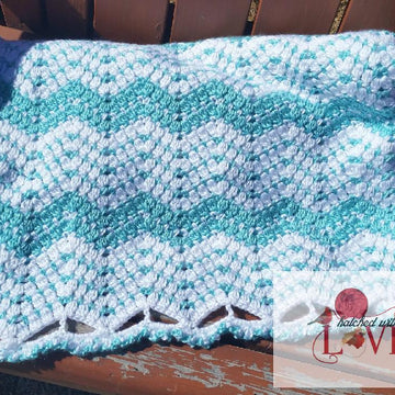 Strips of Chevron Blanket