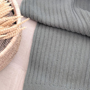 Laurel Knit-Look Blanket