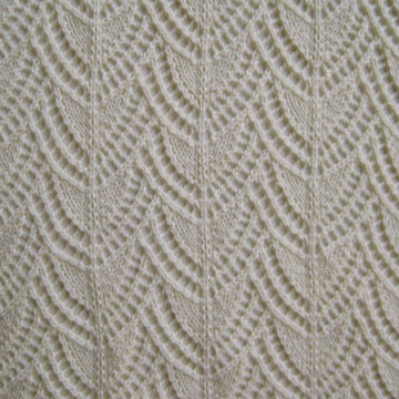 A Ruffled Lace Wrap