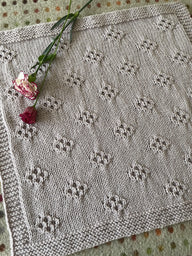 Posy baby blanket