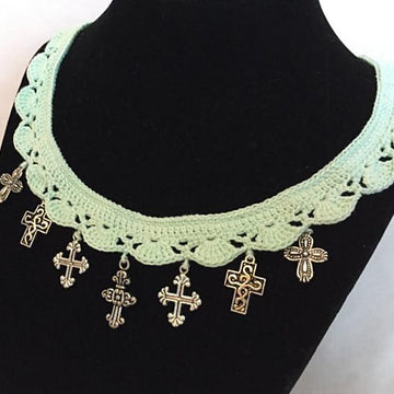 Crocheted Bracelet & Necklace