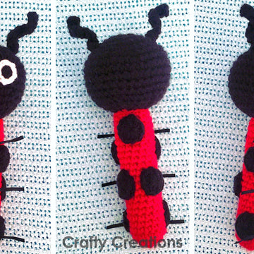 Ladybug Rattle