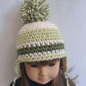 Spring Green Doll Beanie