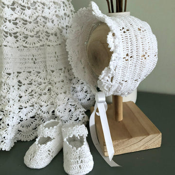 Little Ruffles Baptism Outfit