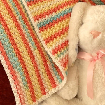 Sweet Roll Ice Cream Baby Blanket (DK weight)