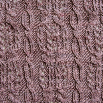 Asahi Cable Lace Shawl