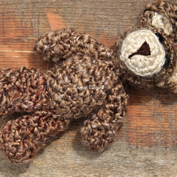 Tiny Teddy and Bonnet Set