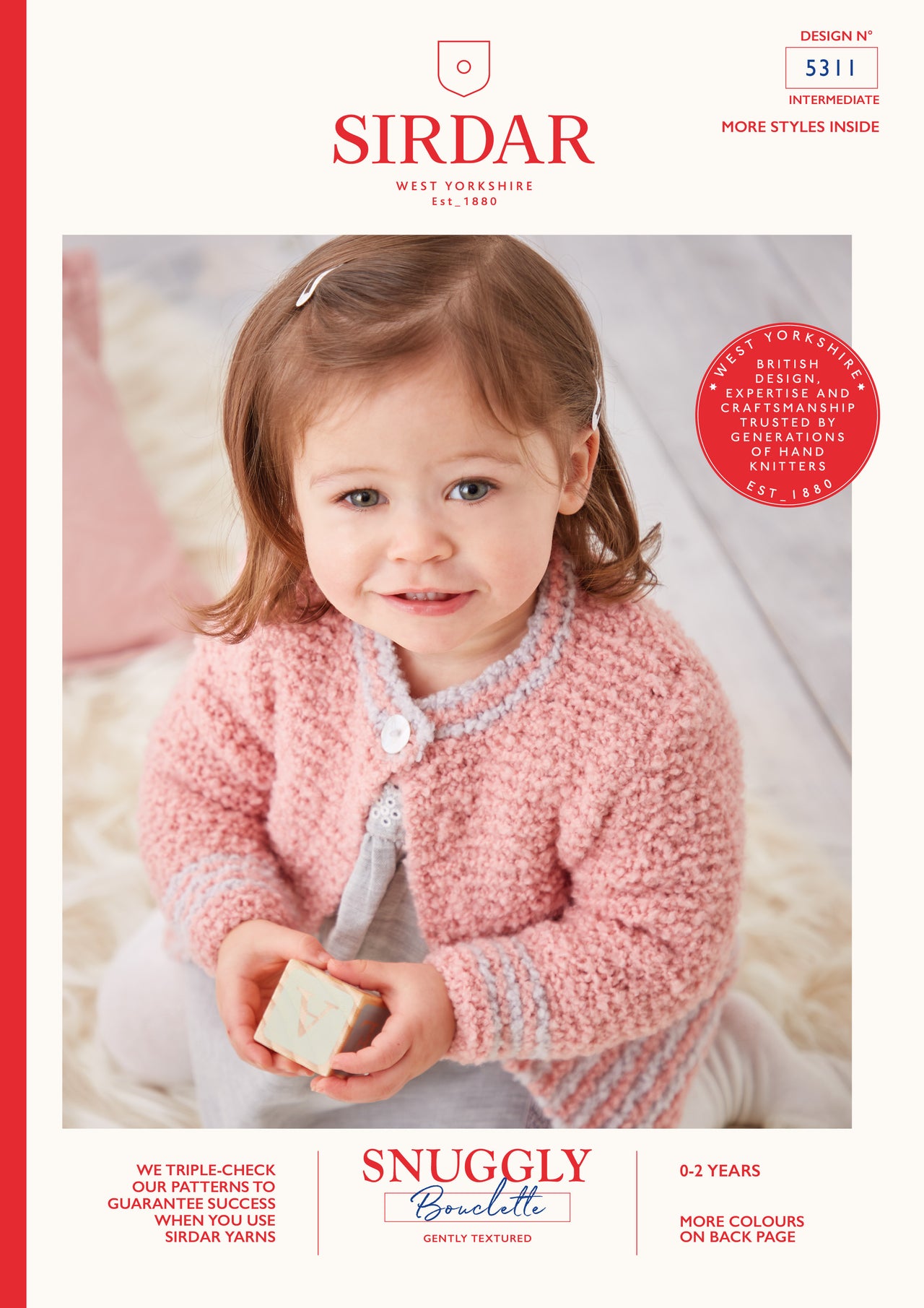 Cardigans in Sirdar Snuggly Bouclette - 5311 - Leaflet