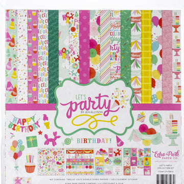 Echo Park Paper Echo Park Collection Kit 12"X12" - Let's Party